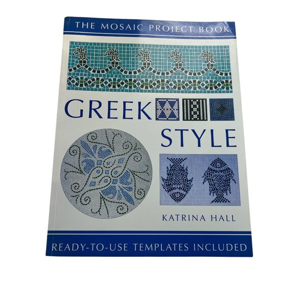 BOOK The Mosaic Project Book Greek Style Templates Step by Step Instructions - Picture 1 of 5